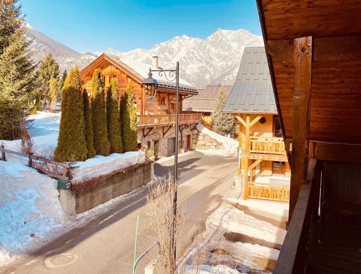 Chalet Marcel Puy-Saint-Vincent Pieds Des Pistes别墅 外观 照片