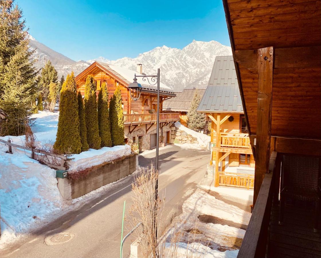 Chalet Marcel Puy-Saint-Vincent Pieds Des Pistes别墅 外观 照片